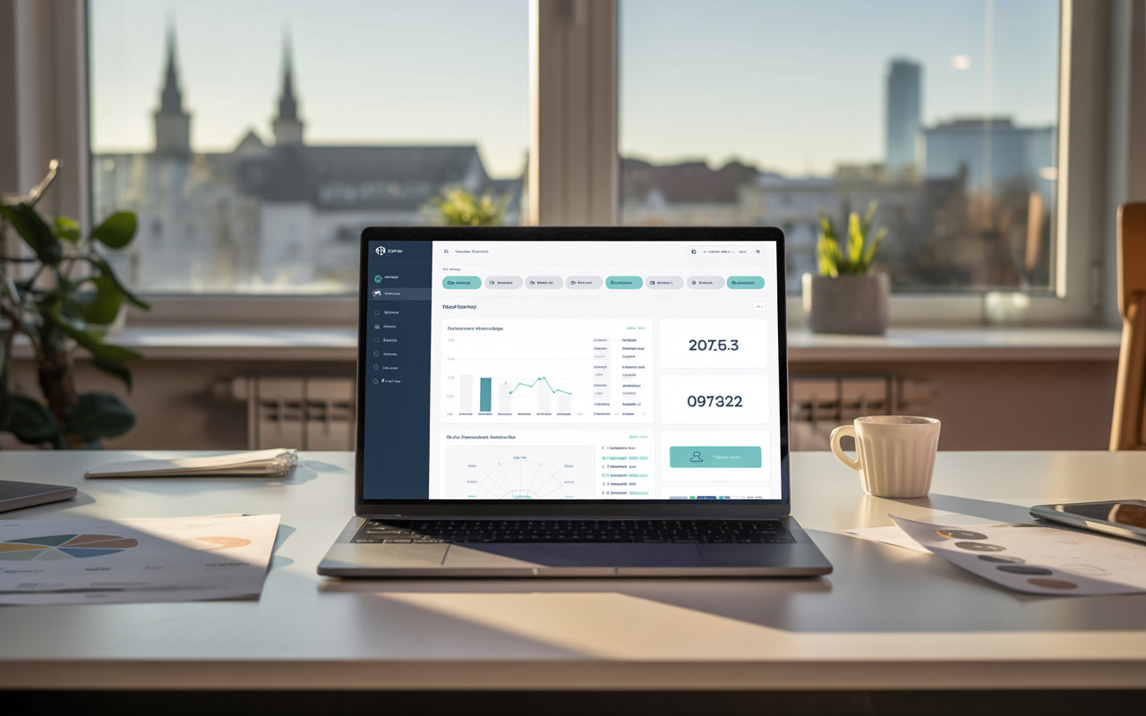 HR reviews team reports from the office — no app needed